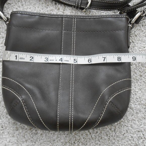 Vintage Coach SoHo Brown Leather Crossbody Bag EUC - Picture 8 of 12